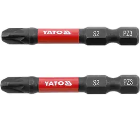 YATO Rázový bit 1/4" PZ3 / Bit rázový / PZ3 / 50 mm / 2 ks