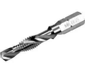 YATO Vrták se závitníkem M6 HEX / Vrták se závitníkem / M6 / HEX stopka