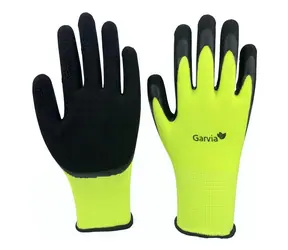Garvia Rukavice zahradní latexové zelené vel. 9 / Rukavice / Latex / Velikost 9