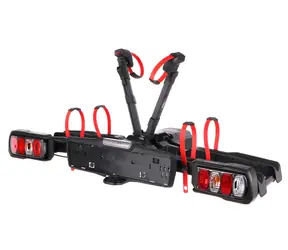 SIXTOL E-BIKE 2 PREMIUM / Nosič kol na tažné zařízení / 2 elektrokola / nosnost 60 kg / skládací / koule 50 mm