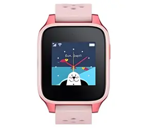 TCL MOVETIME Family Watch 46 růžová / Dětské chytré hodinky / SIM karta / GPS / LTE