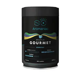Brazílie Gourmet / Instantní káva / 200 g / Dóza