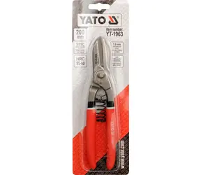 YATO Nůžky na plech 200 mm rovné / Nůžky na plech