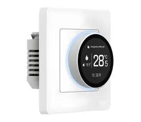 Moes ZHT-SR-GB / Termostat / ZigBee 3.0 / Elektrické vytápění / 16 A / IP20