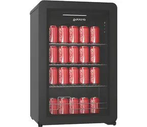 Guzzanti GZ 85R / Chladicí vitrína / 85 l / LED osvětlení / retro design