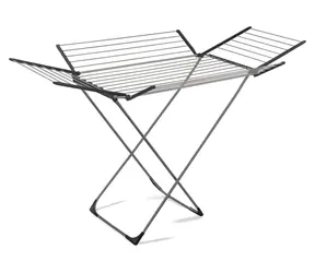 Lamart LT8101 Lirko sušák na prádlo 25 m stříbrná/černá / nosnost 15 kg / 175 x 55 x 110 cm