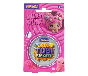 TUBAN Modelovací hmota Tubi Smart Milky Pink 50 g / Růžová / od 6 let