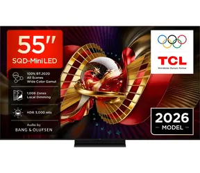 55" TCL 55C8L titanová / Televize / Mini LED QLED / 4K UHD / 144Hz / Google TV