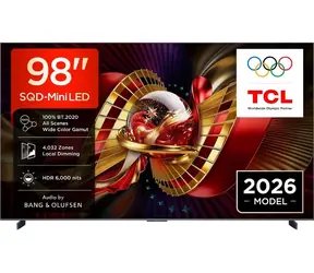 98" TCL 98C8L titanová / Televize / Mini LED QLED / 4K UHD / 144Hz / Google TV