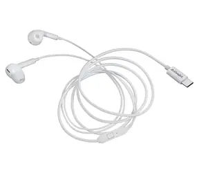 Activejet Sluchátka USB-C bílá / Sluchátka / Do uší / S mikrofonem / 32 ?