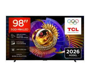 98" TCL 98C7L titanová / Televize / Mini LED QLED / 144Hz / Google TV / Dolby Vision / 60W repro
