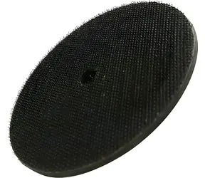 GEKO Brusný talíř gumový na suchý zip 100 mm M14 / Brusný talíř / O100 mm / Závit M14