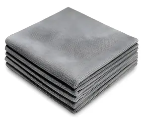 It's Win WINC-206 sada mikrovláknových leštících utěrek šedá / 430gsm / 40x40cm / 5ks