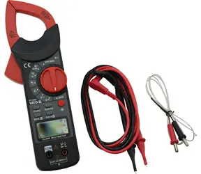 YATO YT-73091 / Digitální klešťový multimetr / AC 0-600V / DC 0-600V / AC 0-600A / LCD 1999