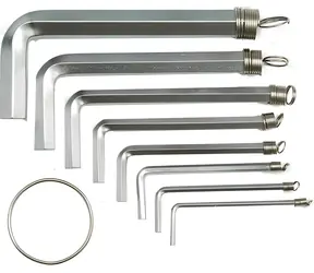 Vorel Sada klíčů imbus 10 ks 1,5-10 mm CrV / Sada klíčů / Imbus / 1,5-10 mm / CrV ocel
