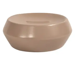 Spirella JOSHUA matná cappuccino / Mýdlenka / keramika
