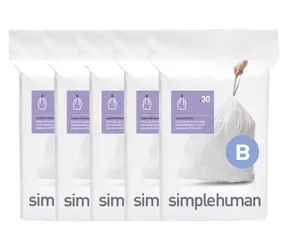 Simplehuman Sáčky do koše 6 l typ B / Sáčky do odpadkového koše / Zatahovací / 150 ks
