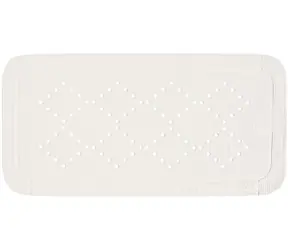 Spirella ALASKA protiskluzová podložka do vany bílá / PVC / 71 x 36 cm