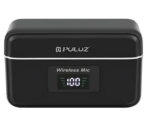 Puluz SmartLink WS300 černá / Klopový mikrofon / sada 2 ks / bezdrátový / USB-C / 2,4 GHz / dosah 20 m