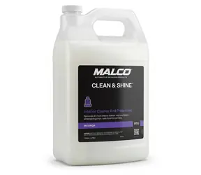 MALCO Clean & Shine / Čistič a leštěnka na kůži, vinyl a plasty / 3785 ml