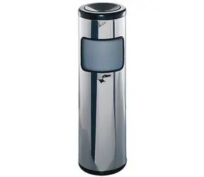 TKG Magnum / Odpadkový koš s popelníkem / nerezová ocel / 24 l