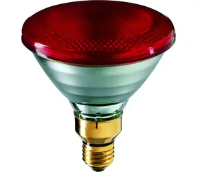 Philips PAR38 IR 175W červená / Infrazářič / E27 / 230V