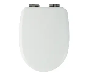 MSV COTEXSA WC prkénko bílé / MDF / nerezové panty