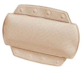 SPIRELLA ALASKA Polštář do vany béžová / PVC / 32 x 23 cm
