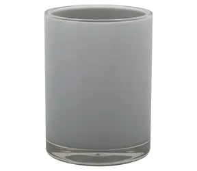MSV MANIHI kelímek na zubní kartáčky šedý / plast