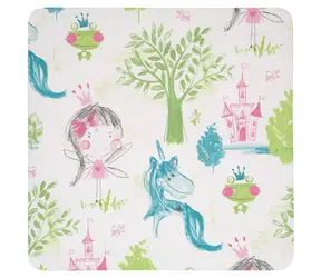 Spirella FAIRY TALE protiskluzová podložka do sprchy dětský motiv / PVC / 55 x 55 cm