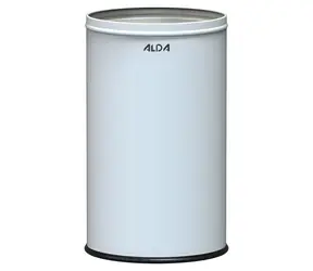 ALDA Room Basket bílá / Odpadkový koš / 18 l / lakovaná ocel