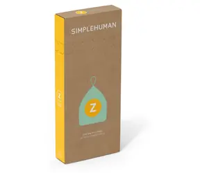 Simplehuman Sáčky do odpadkového koše 4 l typ Z / Sáčky na odpad / kompostovatelné / 60 ks