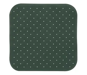 MSV Protiskluzová podložka do sprchy CLASS Premium tmavě zelená / SBS kaučuk / 54 x 54 cm