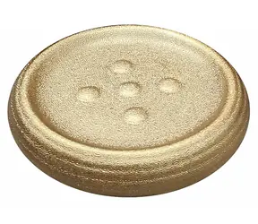 MSV OMAN zlatá / Mýdlenka / keramika / 12,5 x 2,5 cm