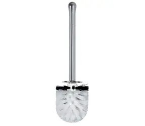 SPIRELLA náhradní WC štětka RETRO bílá, chromovaná / plast / průměr 83 mm