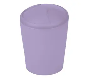 Spirella MOVE výklopný odpadkový koš 5 L fialový / plast