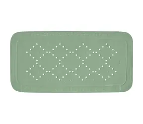 Spirella ALASKA protiskluzová podložka do vany bazalkově zelená / PVC / 71 x 36 cm