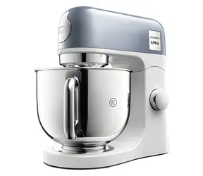Kenwood kMix KMX760BL bílá/modrá / Kuchyňský robot / 1000 W / 5 l nerezová mísa / planetární mísení