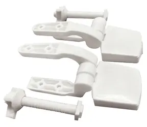 MSV náhradní panty pro WC prkénko / Panty / polypropylen / 120 x 50 x 30 mm