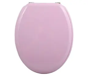 MSV CLEO WC prkénko pudrově růžové / MDF
