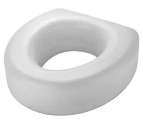 MSV SAFE bílá / Zvýšený nástavec na WC / LDPE / výška 15,6 cm