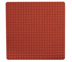 MSV protiskluzová podložka do sprchy QUADRO Premium terakota / SBS kaučuk / 54 x 54 cm