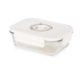 Compactor ASPIFRESH M / Skleněná vakuovací dóza / 530 ml / 17x12,5x5,2 cm