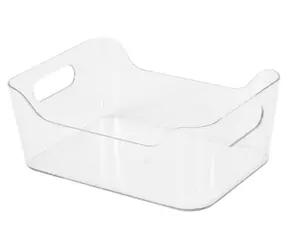 Compactor MARAMA S průhledný / Úložný organizér / 1,1 l / 19,7 x 13,9 x 7,7 cm / PET plast