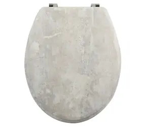 MSV STONEHENGE WC prkénko šedé / MDF