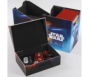 Gamegenic Krabička na karty Soft Crate Rey/Kylo Ren / Star Wars: Unlimited