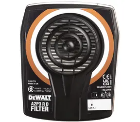DeWalt DXIR1A1A2P3 / Filtr do ochranné masky / třída A2P3 / 2 ks