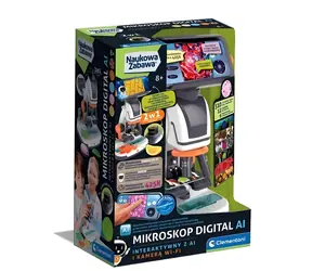 CLEMENTONI Mikroskop Digital / Dětský mikroskop / Vědecká hračka