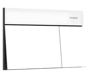 Hansgrohe iFrame Element E matná bílá / Splachovací tlačítko / Duální splachování / Mechanické / Montáž na stěnu