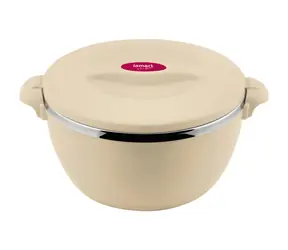 Lamart LT6039 béžová / Termohrnec / 6,5 l / O 28 cm / výška 15 cm